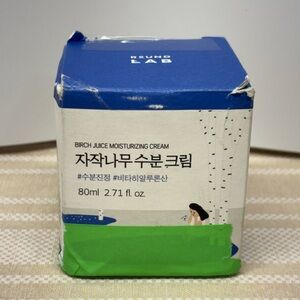 Round Lab Birch Juice Moisturizing Cream 80ml 2.7oz New In Box Korean Skin Care